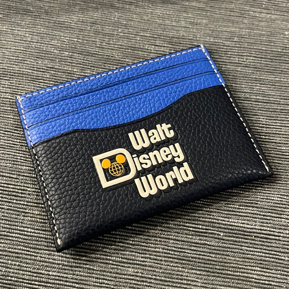 Walt Disney World 50th Anniversary Coach x Disney Card Wallet